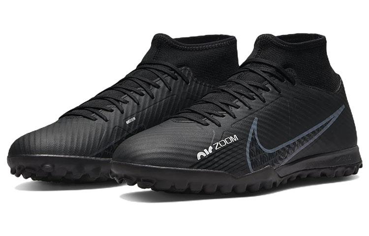 Nike Zoom Mercurial Superfly 9 Academy Tf Black Dark Smoke Grey DJ5629-001