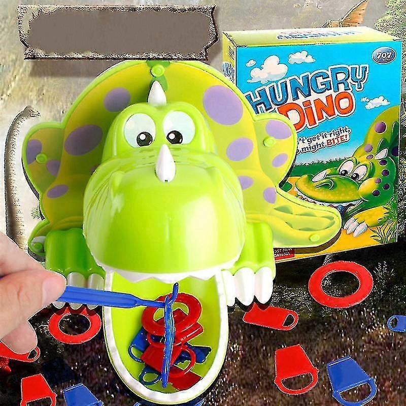 Creative Hungry Dino Mouth Dentist Bite Board Game Funny Parent-child Interactive Toy Children Educational Toy