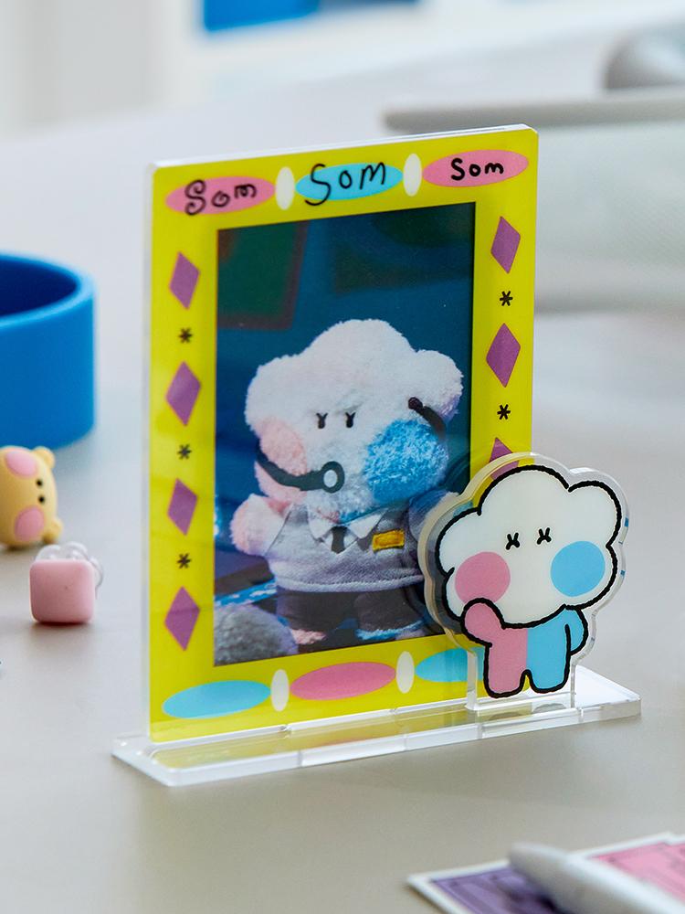 LINE FRIENDS TRUZ SOM MININI Acrylic Photocard Stand