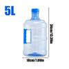 Multifunctional 7.5/5L Camping Water Storage Water Pitcher with Handle Sturdy Canteen Portable for Picnic Outdoor Hiking Camping