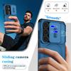 Slide Camera Protection Magnetic Holder Case for Samsung S25 FE S23 S26 Ultra S24 Plus A17 A26 A36 A56 A16 A25 A15 A35 A55 Cover