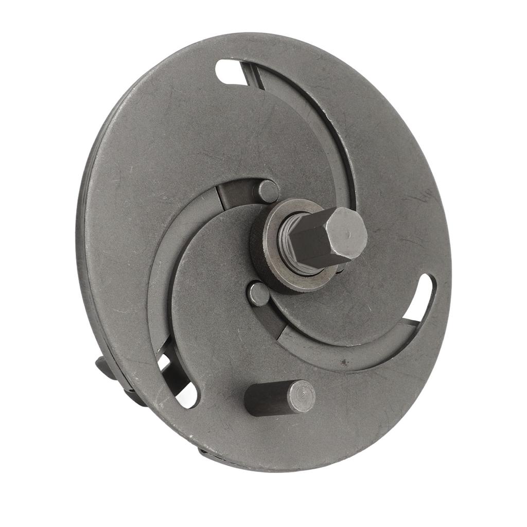 Fuel Pump Lid Wrench Carbon Steel 3 Jaws Adjustable 89 To 170mm Fuel Tank Cover Removal Tool