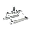 D Row Handle Press Down Bar Cable System Attachment Non Slip LAT Pull Gym V
