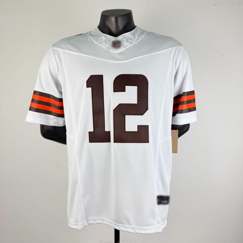 Mens American Football Jersey 3rd Gen Training Rugby Top Printed Embroidered Sports Shirt