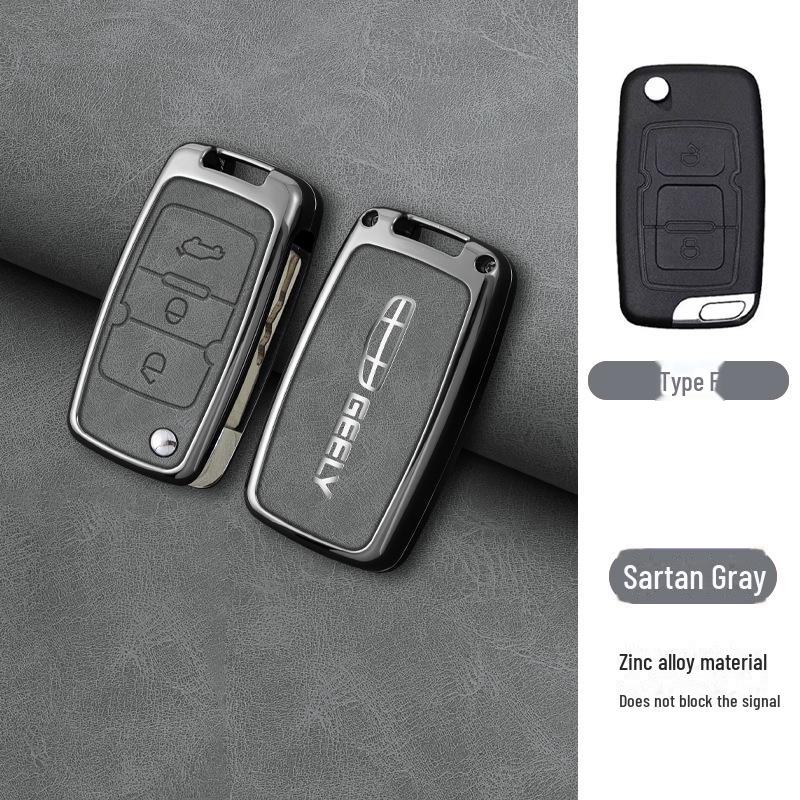 Geely Emgrand Key Cover for Xingrui, Xingyue L, Binrui Cool, Boyue, Binyue GS with Metal Buckle GL Full Package