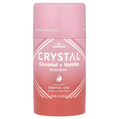 Deodorant, Coconut + Vanilla, 70G(2.5Oz)