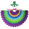Colorful Bird Feather Felt Wings - Children's Cartoon Performance, Halloween, and Christmas Costume Decoration.