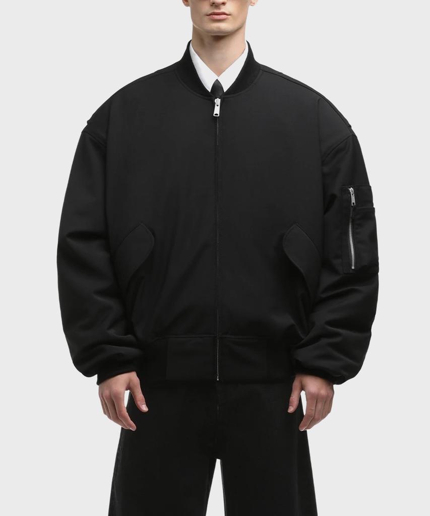 Entire Studios (U) Broad Bomber Wool Black