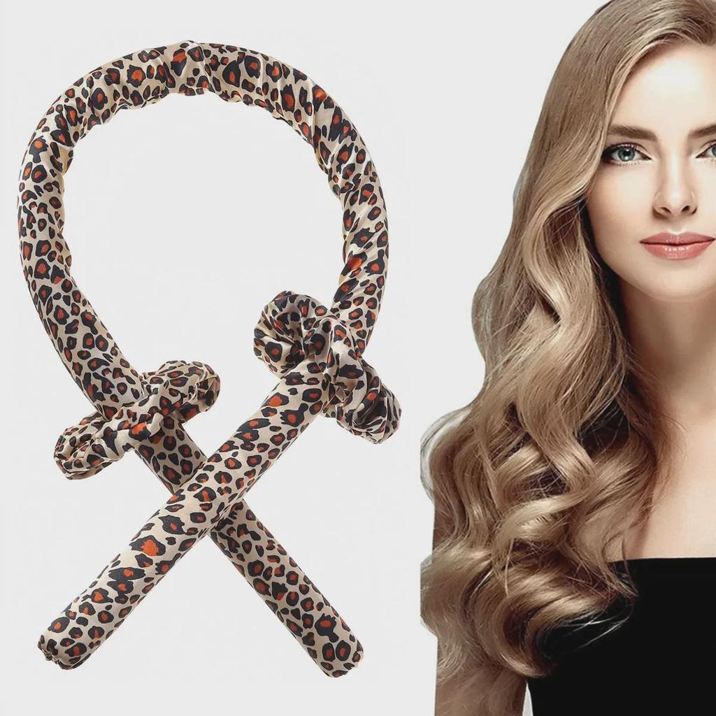 Lazy Wave Curling Iron Set - Heat-free foam sponge for effortless big waves while you sleep.