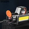 LED Strong Light Headlamp Cob Headwear Outdoor Night Fishing Light Magnet Work Light Mining Light Waterproof Torch