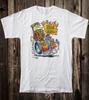 T-shirt Hot Rod Retrò 100% Cotone Ed Big Daddy Roth Bad News