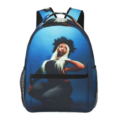 Rapper Theodora Mega Bbl Album Backpacks Boys Girls Bookbag Students School Bags Cartoon Rucksack Shoulder Bag Large Capacity