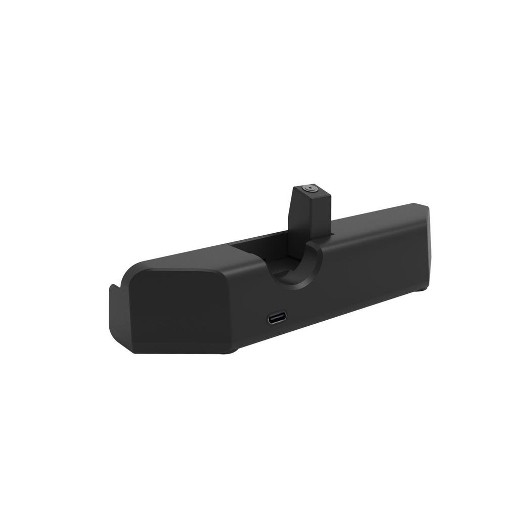XBERSTAR for Sony PlayStation Portal Controller Charging Charging PS5 Portal Game Console Type C Charging Dock Base Stand, Dock, Charger, (Black)