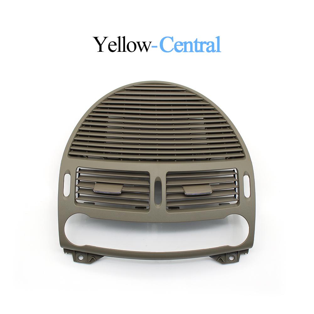 W211 Car Front Central AC Vent Grille Outlet Panel Speaker Cover For Mercedes Benz E Class 2003-2008 21183000547241