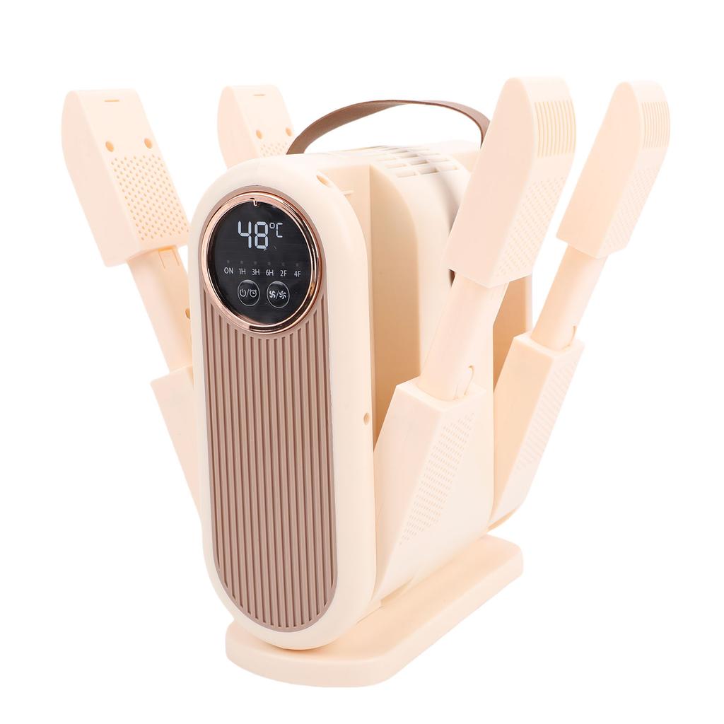 Foldable Boot Dryer Warmer 180W Electric Shoe Dryer Constant Temperature Intelligent Timer