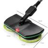 Wireless Electric Floor Cleaning Machine Rotary Floor Polishing All In One Machine Black Electric Rotary Mop + Cleaning Cloth Pair  + Waxing Cloth