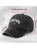 Chicago USA Buchstabe Baseballkappe Verstellbar Snapback Atmungsaktive Jeansmütze Lässig Outdoor Sport