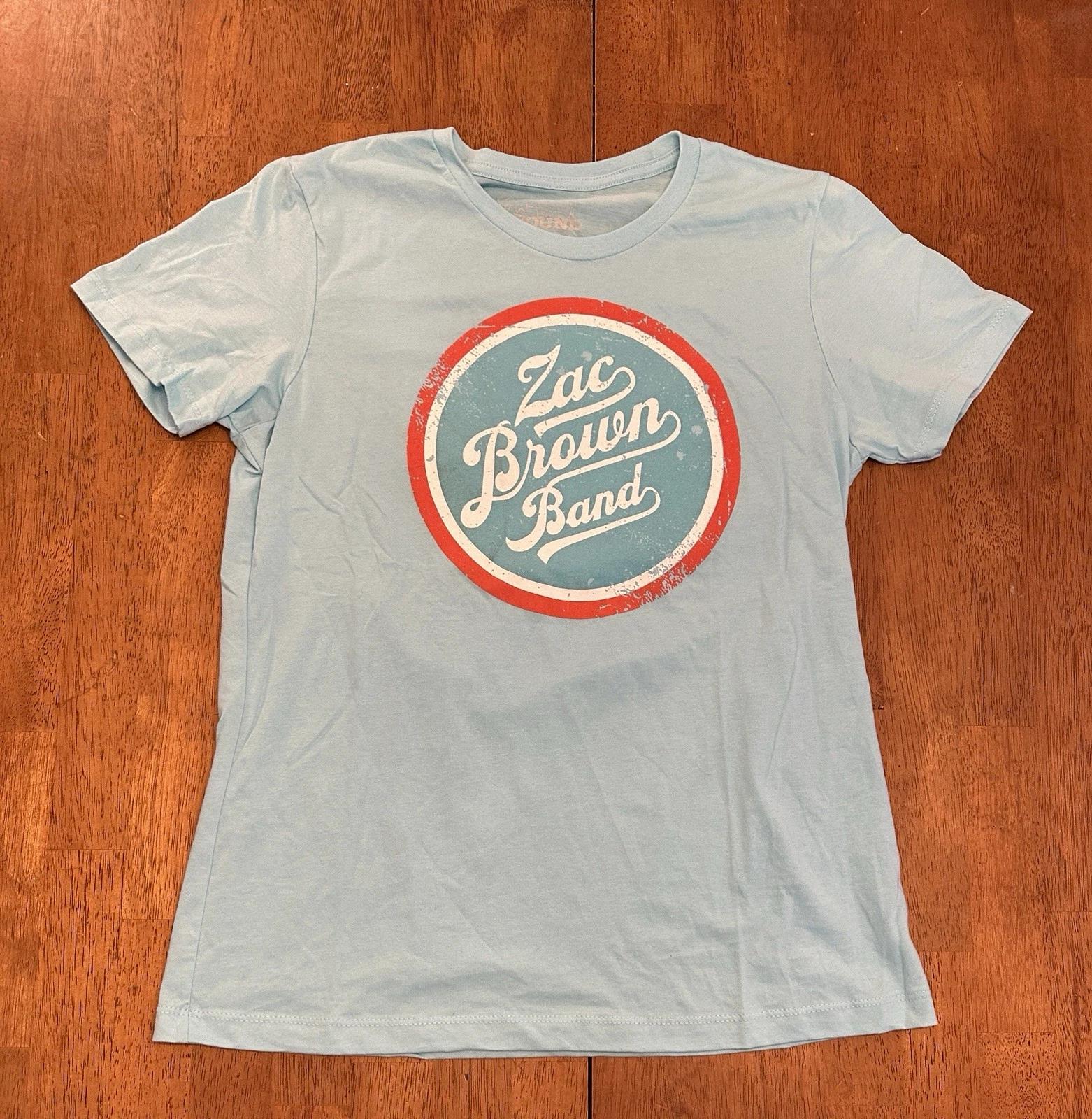 Zac Brown Band 2015 Tour T Shirt Women’s XL S