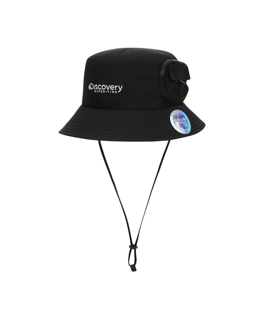 DISCOVERY EXPEDITION Cargo Pocket Bucket Hat (Black)