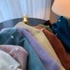 Spring and Autumn Candy Color Pearl Button Knitted Small Cardigan Women's Age Reduction Small Fresh Sweater Jacket Long Sleeve Top, Trendy