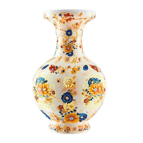 Lighted 3D Puzzle Vase 200 Pieces of Puzzle Vase Decorative Vase with Light Puzzle Art Project for Stress Relief Housewarming Home Decoration