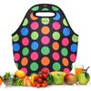 Insulated Thermal Lunch Bag Waterproof Neoprene Lunch Box Handbag for Picnic CampingBig Colored