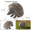 Oenux Simulation Wild Jungle Forest Animals Hedgehog Model Action Figures Cake Topper Party Favor Cute Education Kid Toy Gift