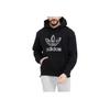 adidas Orijinaller Metalik Logolu İpli Kapüşonlu Sweatshirt Erkek Üst Siyah GT4360