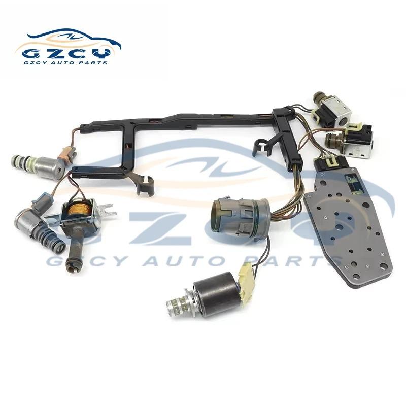 4L60E 4L30E 4L80E 4T80E Tested Transmission Control Valve Solenoids +Wire Fits For 93-05 EPC for GM Chevrolet GMC Saab 93-95