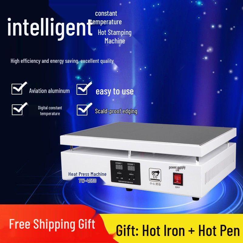 Constant Temp Heat Sealer for Tea, Cigarette, Cosmetics, and Gift Boxes