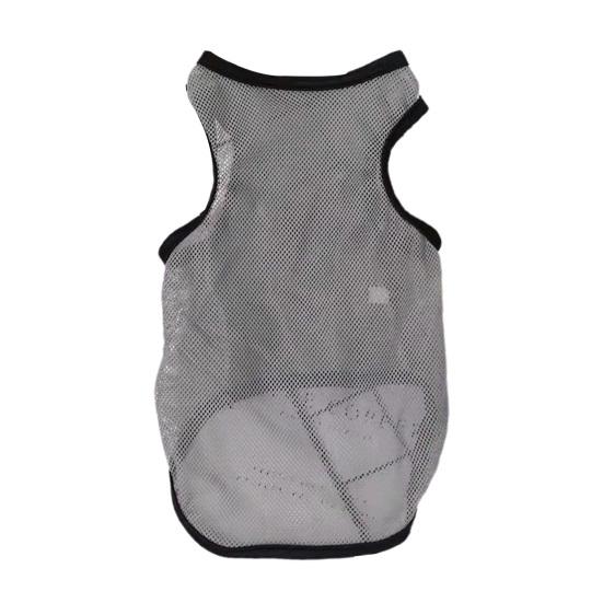 

Рубашка для собак, однотонная дышащая сетчатая ткань, быстросохнущая футболка для щенков на лето 2XL