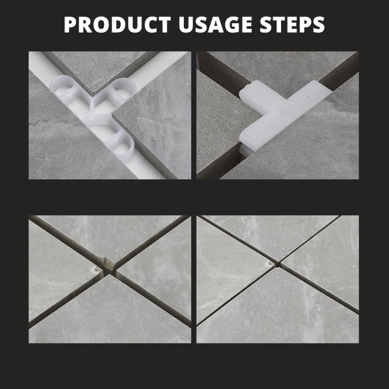 200 Pieces Practical 10mm 3/8 Inch Clear Flooring Spacers Accessory for Bricklaying and Deck Board Leveling Solution