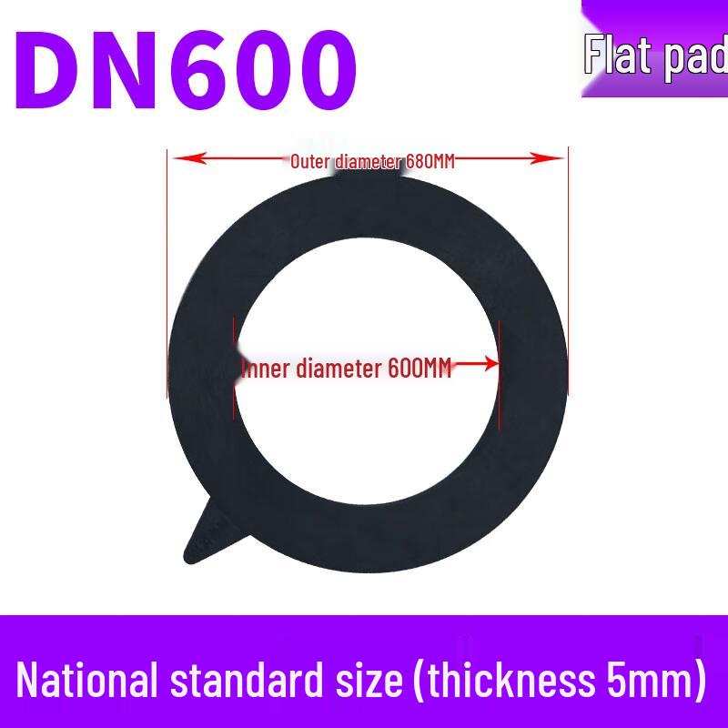 Gongdengdeng Flange Rubber Gasket