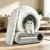 Fine-Particle Pet Bedding Filter Sifter for Automatic Waste Systems, Single White Replacement Component with Dense Cellular Openings