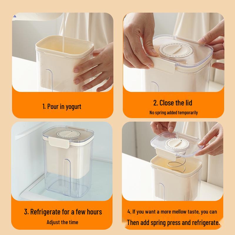 Homemade Yogurt & Cheese Whey Separator