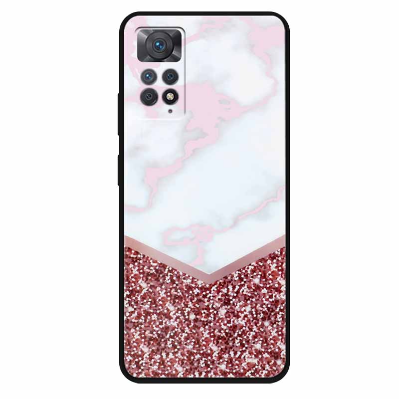For Xiaomi Redmi Note 11 Pro 4G Case Soft Space Marble TPU Silicone Back Cover For Xiaomi Redmi Note 11Pro 4G Cases Bumper Shell