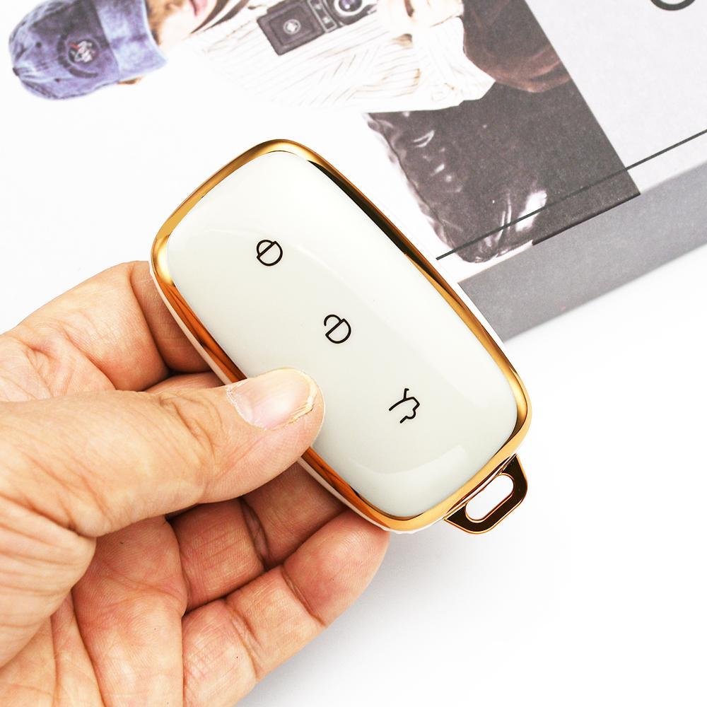 

Tpu Auto Keyless Car Remote Key Case Keychain Protection Cover Bag For Geely Galaxy Ex5 L6 L7 E8 Shell Holder Fob Accessories