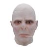 Harry Potter Voldemort mask, Halloween COS Latex headgear, movie and TV merchandise, horror-themed bald head costume prop