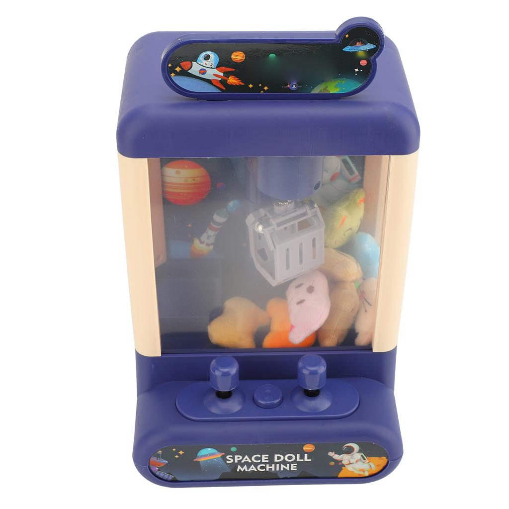 Kids Claw Machine Improve Eye Hand Coordination Interactive 10 Dolls and 10 Capsules Doll Grabber