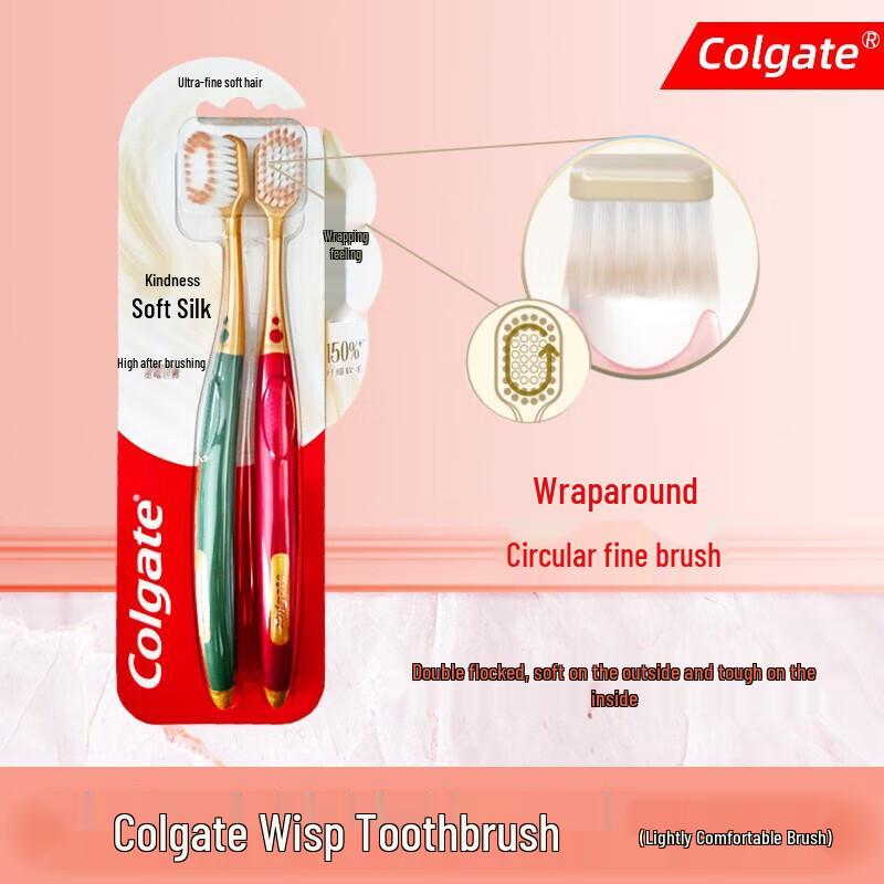 Colgate Soft Bristle Toothbrush Double Pack