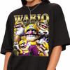 Vintage Wario T-shirt, Mario Kart Shirt, Retro Mario Bootleg Graphic Tee, Yellow Villains Tee, Gaming Tee, Nintendo Fan Gift