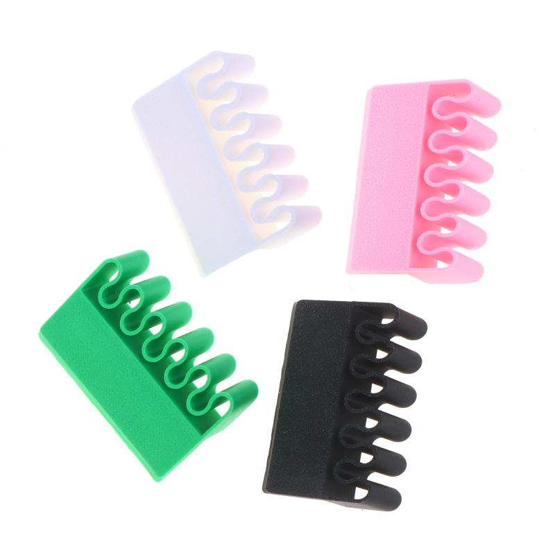 Desk Multi Slot Cable Organizer Clips 5Pcs 3D Printed USB Cord Holder for Home Office Desktop Wire Storage