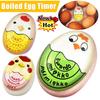 Color Changing Plastic Boiled Egg Alarm Cute Boiled Egg Timer Mini Egg Boiling Timer Boiled Egg Alarm Timer Kitchen Gadgets