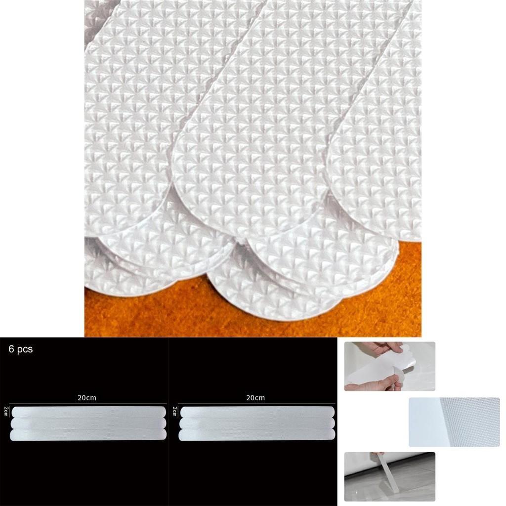 12pcs Slip Anti Bath Grip Stickers Non Slip Shower Strips Pad Floor Tape Safety