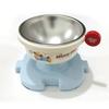 Stainless Steel Elevated Cat Food Bowl for Indoor Cats Tilted Food Bowls Cute Raised Cat Dish for Flat Faced Cats and Kitten