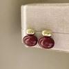 New Chinese Ethnic Style Retro Versatile Earrings Chinese Style Ancient Style Fringed Earrings Cheongsam Hanfu Cold Ear Jewelry