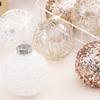 6pcs 8cm Christmas Ball Gift Box PET Christmas Tree Pendant  Home Xmas Decor