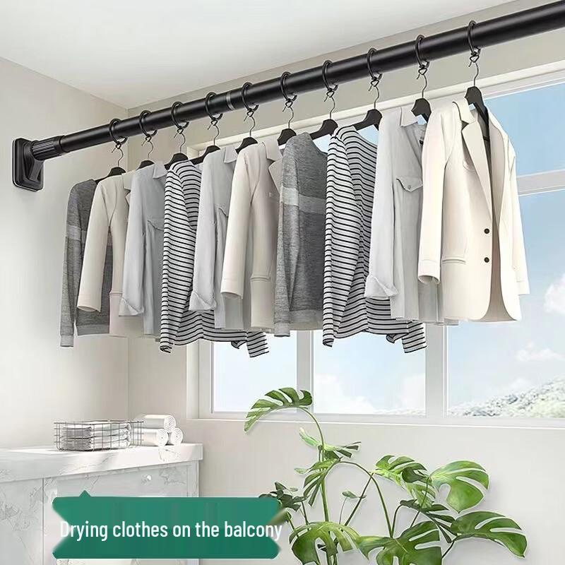 Stainless Steel No-Drill Telescopic Rod