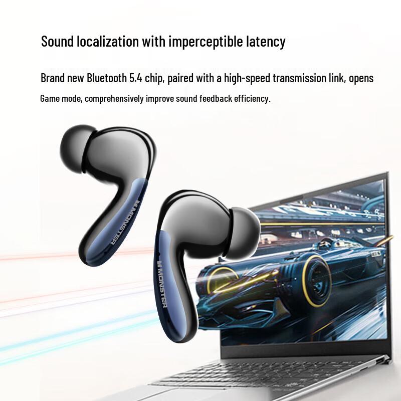 Monster MQT36 Gaming Sports Wireless Earbuds