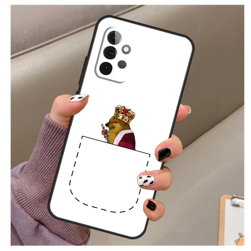 Cheems Doge Hülle Für Samsung Galaxy A35 A55 A15 A32 A12 A22 A52 A06 A54 A34 A14 A56 A36 A26 A16 A13 A53